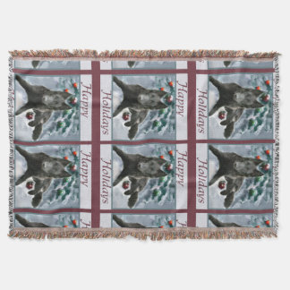Couverture Noël du chien de berge belge