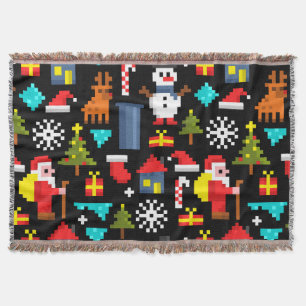 Couverture Noël Pixel