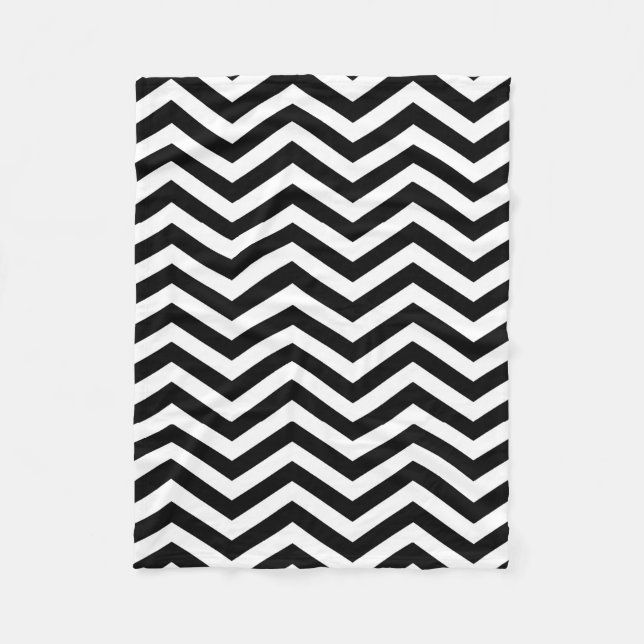 Couverture noire et blanche de Chevron (Devant)