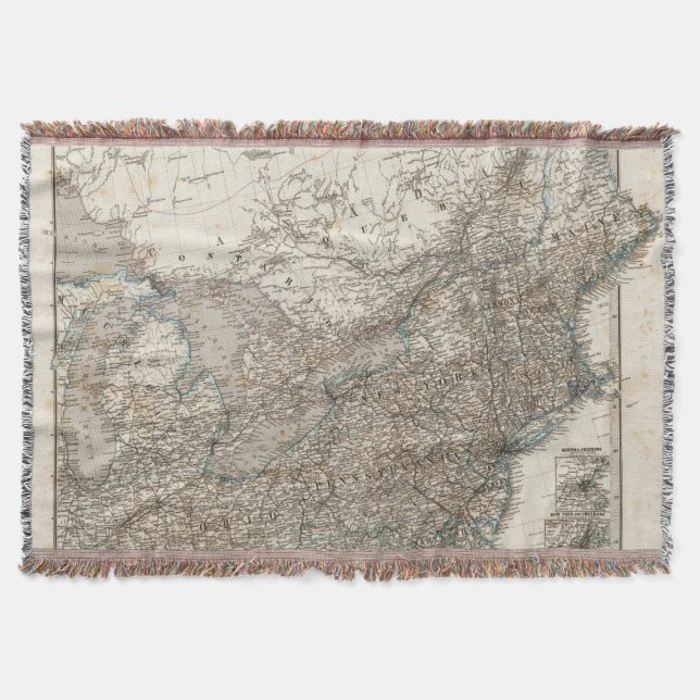 Couverture Nord des Etats-Unis d'Amérique est (Devant)