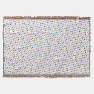 Couverture Notes musicales colorées motif