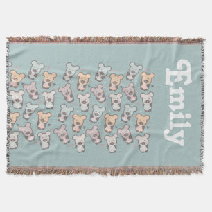 Couverture Nounours d'ours mignons Confetti    