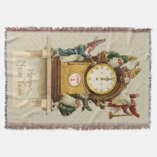 Couverture Nouvel an vintage les génomes jettent une couvertu