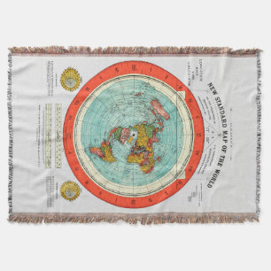 Couverture Nouvelle carte standard de la terre plate Earther