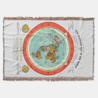 Couverture Nouvelle carte standard de la terre plate Earther
