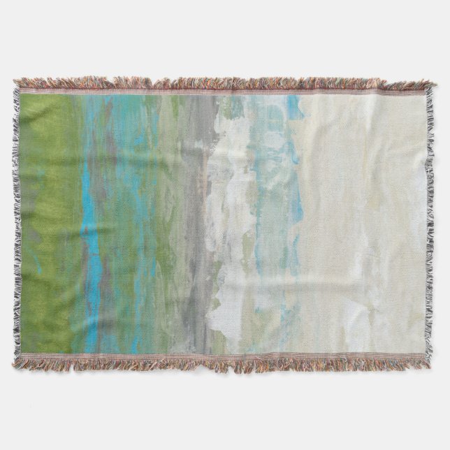 Couverture Nuages Blancs Surplombant Un Beau Paysage (Devant)