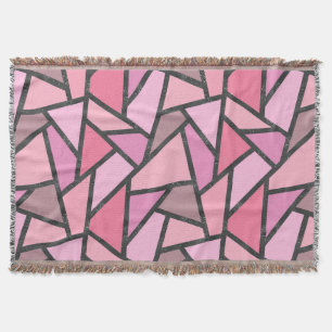 Couverture Nuances de motif en vitrail de corail