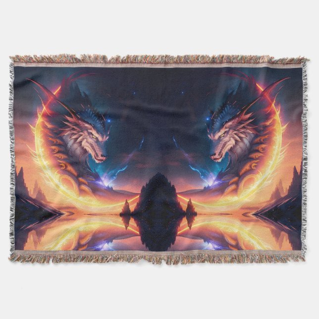Couverture Nuit de feu Dragon Scape (Devant)