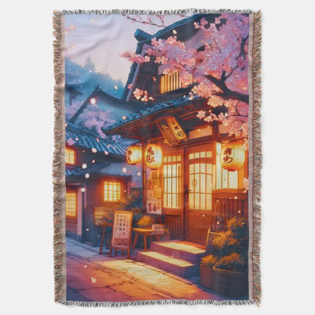 Couverture Nuit de floraison de cerisier dans le vieux Japon (devant Vertical)