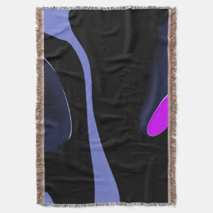 Couverture Nuit de la Comète : Bleu Abstrait, Violet & Noir