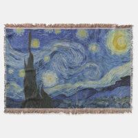 Nuit étoilée, peinture à l'huile, Vincent Van Gogh