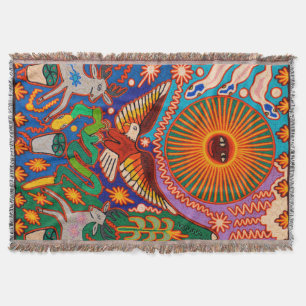 Couverture Oaxaca Mexique Mexique Mexique Tribal maya Art Boh