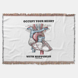 Couverture Occupez votre coeur avec le bonheur Humour anatomi