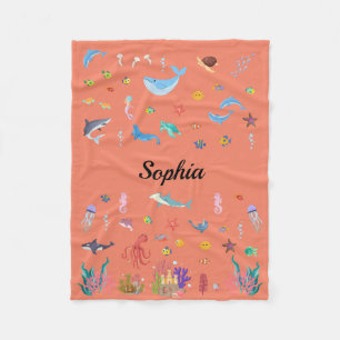 Couverture Océanique Pour Bébés, Enfants, Adultes