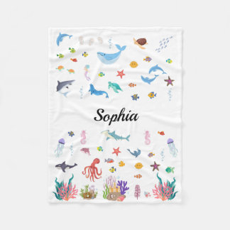 Couverture Océanique Pour Bébés, Enfants, Adultes