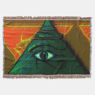 Couverture OEil d'Horus, Art ancien égyptien Wadjet