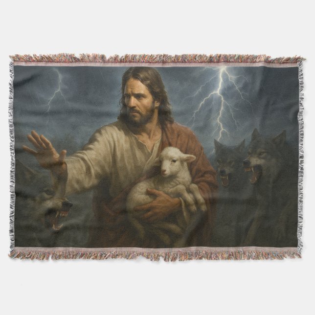 Couverture Œuvre d'art représentant le Christ et l'agneau de  (Devant)