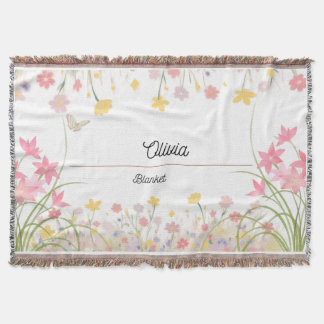Couverture olivia treandy Plaid pour 2026