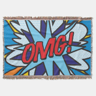 Couverture OMG Bande dessinée rétro Fun Art Pop