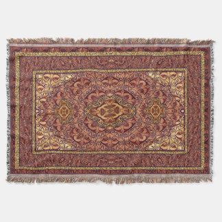 Couverture Or rouge persan oriental