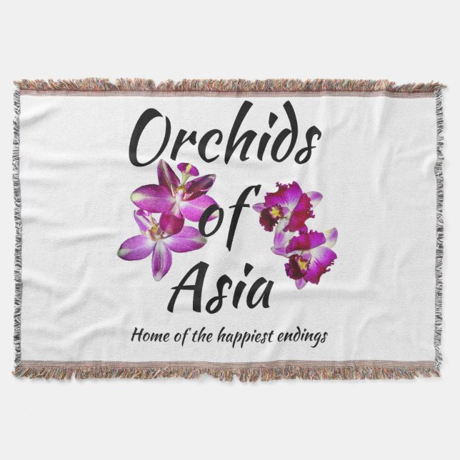 Couverture Orchidées d'Asie (Devant)