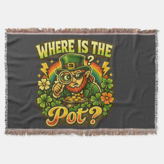 Couverture Où est le Pot Drôle de chance St Patrick's Day