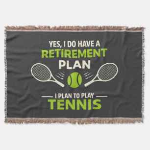 Couverture Oui, j'ai un plan de retraite Tennis