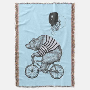 Couverture Ours de bicyclette de ballon