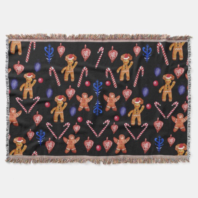 Couverture Pain d'épices Cookie Man & Holiday Decor (Devant)