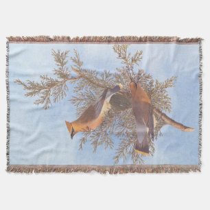 Couverture Paire d'oiseaux de cirage de cèdre d'Audubon sur À