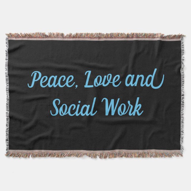 Couverture Paix, amour et travail social (Devant)