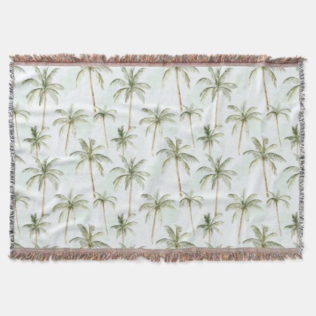 Couverture Palmiers Tropicaux (Devant)