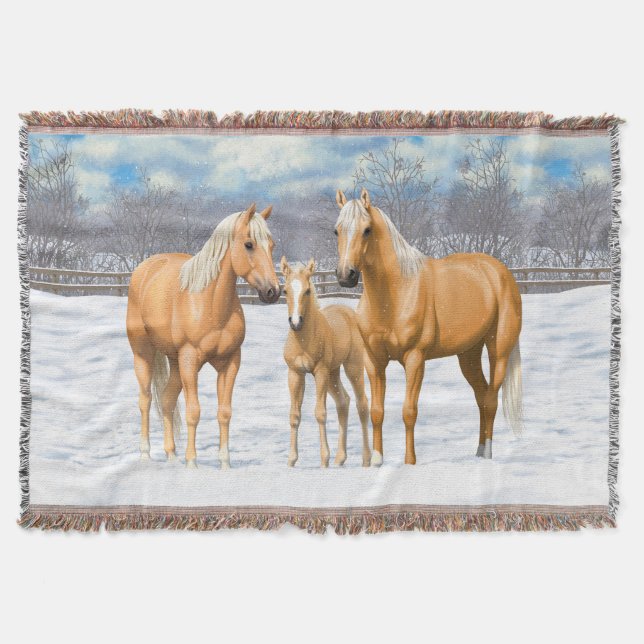 Couverture Palomino Quarter Horses (Devant)