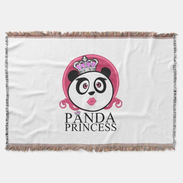 Couverture Panda Princesse Panda Reine Mignonne (Devant)