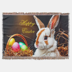 Couverture Panier et oeufs de lapin de Pâques