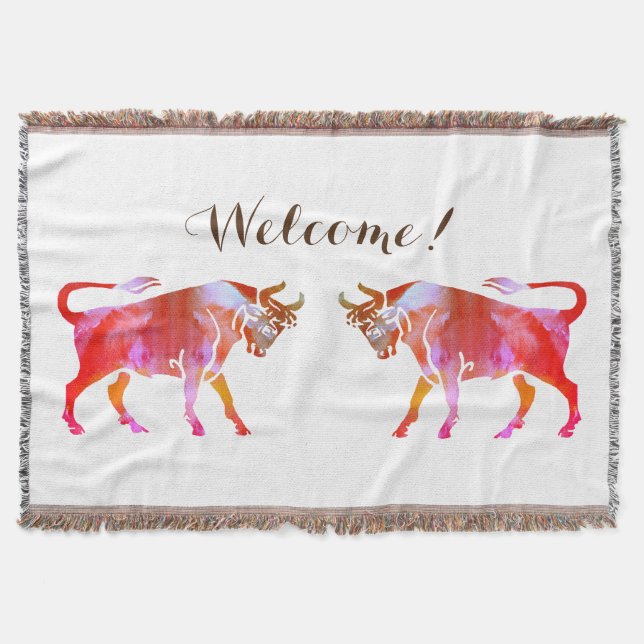 Couverture Panneau Aquarelle Taurus (Devant)