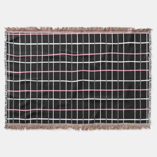 Couverture Panneau de fenêtre Impression en noir et blanc ave (Devant)