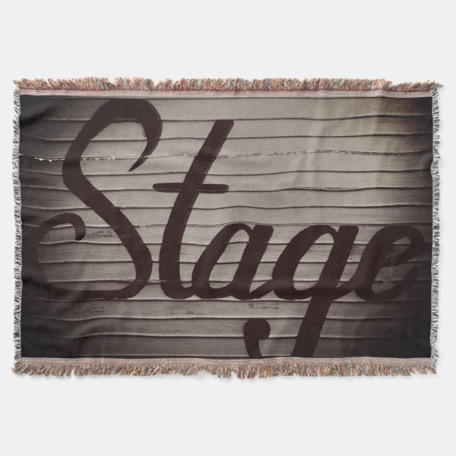 Couverture Panneau Vintage "Stage" (Devant)