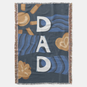Couverture Papa - Bonne Fête des pères bleu marine