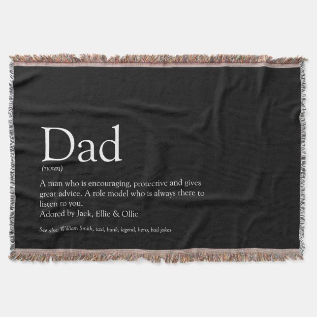 Couverture Papa, Daddy, Définition de Père Noir et Blanc (Devant)
