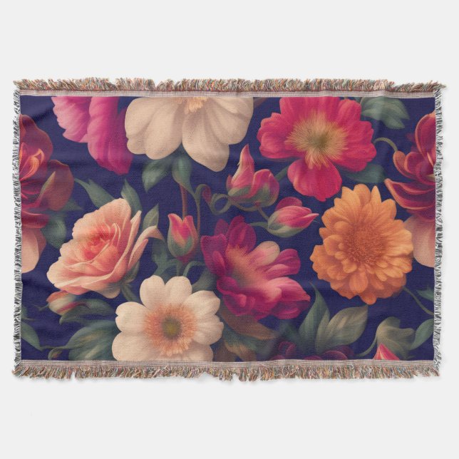 Couverture Papier peint à motifs floraux (Devant)