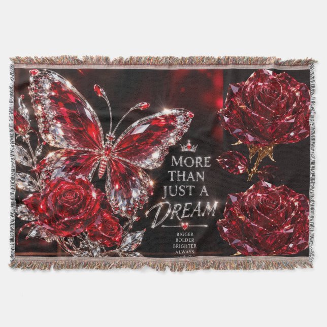 Couverture Papillon de cristal de rubis et rose (Devant)