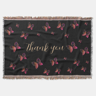 Couverture papillon volant