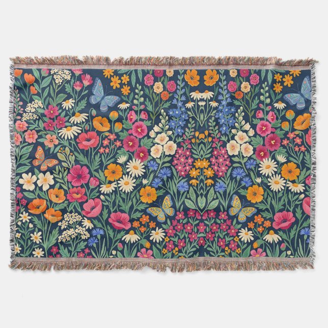 Couverture Papillons Cottagecore Abstraits (Devant)
