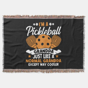 Couverture Papy Joueur de Pickleball Cool