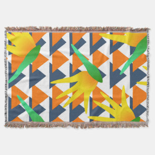 Couverture Paradis Africain Floral Moderne Minimaliste