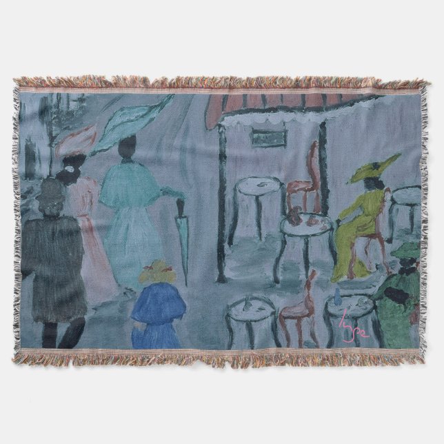 Couverture "Paris Cafe" 1978 - Art by Inge (Devant)