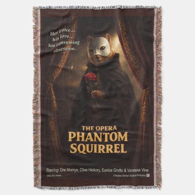 Couverture Parodie de l'Opéra Fantôme Écureuil (devant Vertical)