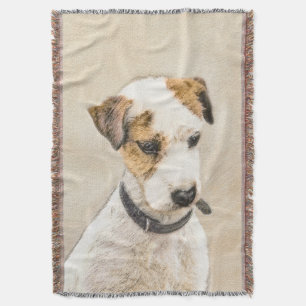 Couverture Parson Jack Russell Terrier Peinture - Chien Art