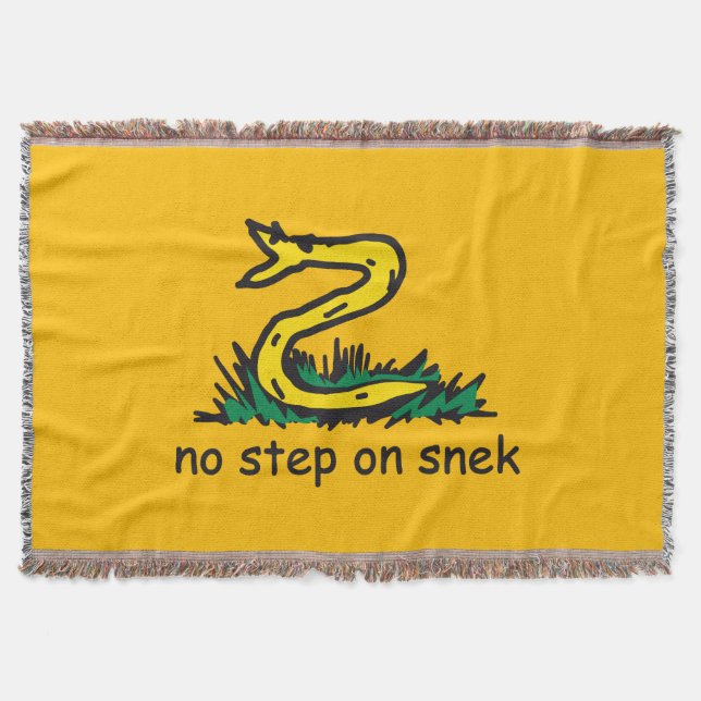 Couverture Pas de pas sur les mèmes de snek Gadsden parodie S (Devant)